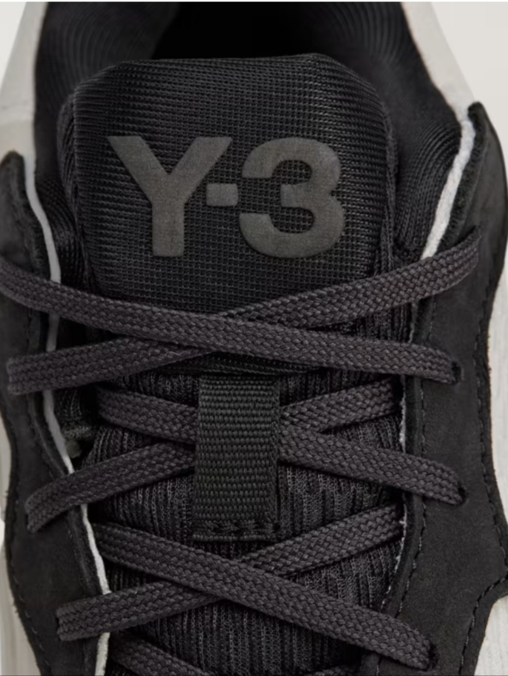 Adidas Y-3 Barricade Tennis Shoes GS Kids Size 3 Orbit Gray Black - Picture 12 of 13